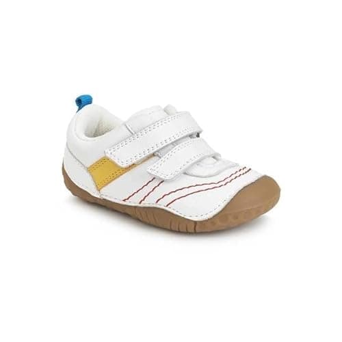 Image of Start-rite Little Smile 2v White Leather Kids Boys First Shoes 0823-47G