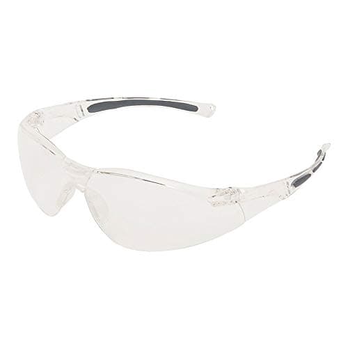 Image of Honeywell 1015369 A800 Sporty Safety Eyewear Frame with Clear Fog-Ban/Anti-Scratch Lens, Translucent, Soft Nosepiece, Suitable for Utilities/Laboratories/Clean Rooms (1 Piece)