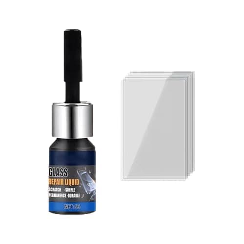 Image of Phone Screen Repair, Scratch Remover Liquid, Glass Restoration Solution, General Screen Fix, Mobile Device Care Kit for Smartphone Tablet Smart Watch Daily Maintenance 1.5x1.5x6.5cm
