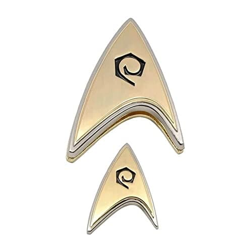 Image of Quantum Mechanix Star Trek: Discovery - Enterprise Operations Badge and Pin Set