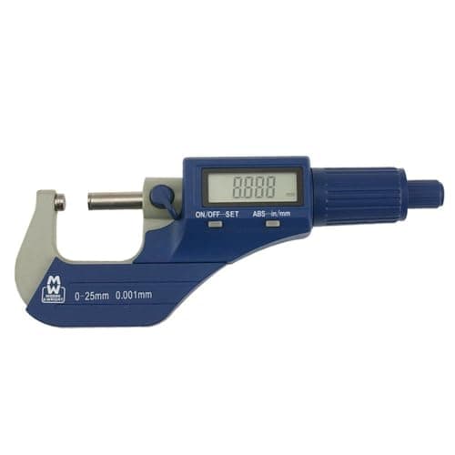 Image of Moore and Wright MW200-01DBL Digital External Micrometer 0-25mm (0-1") 200 Series