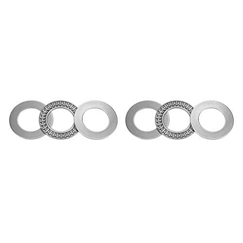 Image of sourcing map AXK2542 Thrust Needle Roller Bearings with Washers 25mm Bore 42mm OD 2mm Width 2pcs