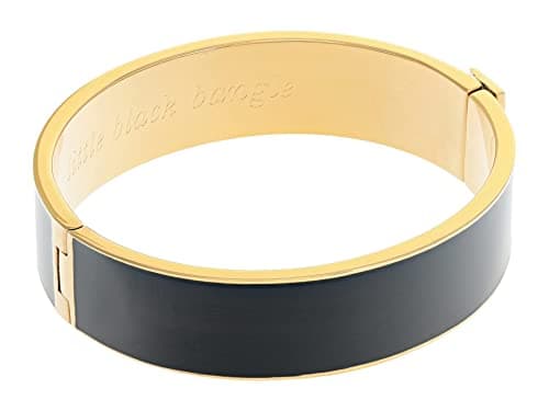 Image of Kate Spade New York Idiom Bangles 15Mm Little Black Bangle (Black)