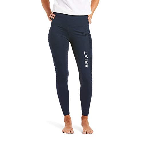 Image of Ariat Eos Moto Full Seat Womens Riding Tights XX Large Navy