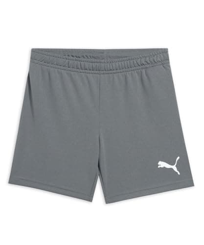 Image of PUMA Unisex Kids Teamrise Short Jr 1730973031, Smoked Pearl-puma White, 152 UK