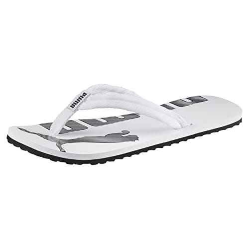Image of PUMA Unisex Epic Flip V2 Open Toe Sandals, White, 8 UK