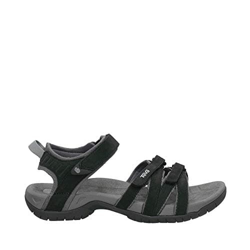 Image of Teva Women's Terrra Fi Lite Lether Closed Toe Sandals, Black Black Blk, 8 UK