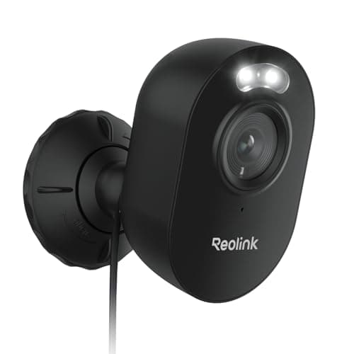 Image of Reolink WiFi Camera Outdoor Lumus 4MP, Spotlight Camera Plug-in, 2.4/5GHz WiFi CCTV Security Camera, Smart AI Detection, Color Night Vision, Cloud/SD Card for 24/7 Protection, Black