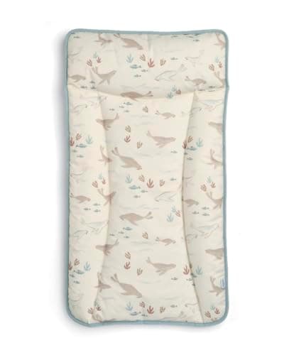 Image of Mamas & Papas Essentials Baby Changing Mat, Easy Clean Design, Sea Friends