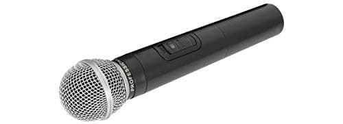 Image of QTX 178.894UK | Replacement Wireless Microphone for QR & QX Portable PA Units | 175.0MHz, Black/Silver