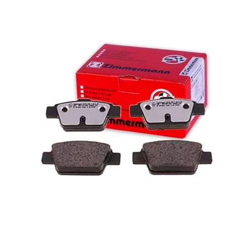 Image of ZIMMERMANN 23714.965.1 Brake Pad Set Rear Brake Pads Photo Corresponds to Box Contents Compatible with Fiat Bravo II 198