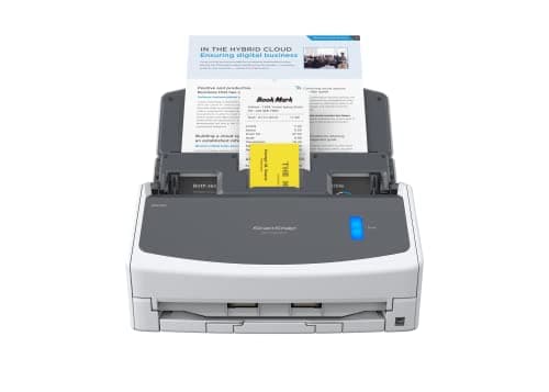 Image of ScanSnap iX1400 White A4 Scanner. 40ppm, Duplex scanning. Automatic Document Feeder. USB 3.2