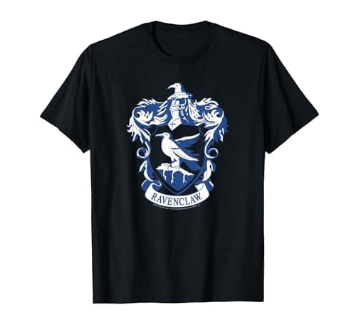 Image of Harry Potter Ravenclaw Crest T-Shirt, Men, Black, X-Large
