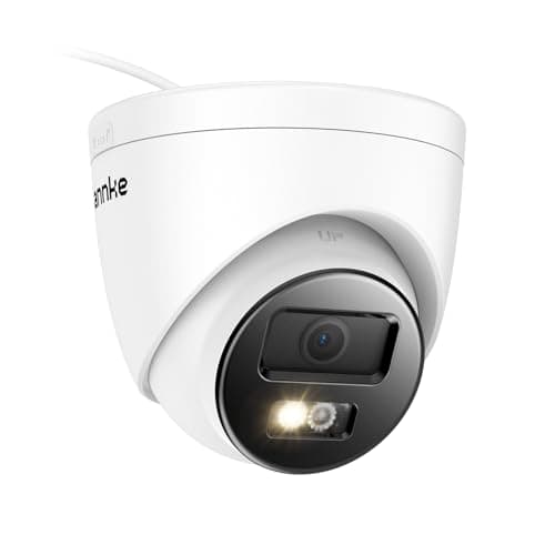 Image of ANNKE 8MP 4K Ultra HD Outdoor PoE Security Camera for CCTV System, Smart Human/Vehicle Detection, Smart Dual Light, Built-in MicroSD Card Slot for 24/7 Audio Recording, CCTV Camera IP67 Weatherproof