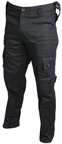 Image of Savage Island Men's Combat Military Trousers, 36W / 32L, Black
