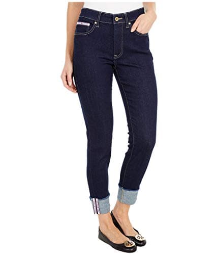 Image of Tommy Hilfiger Women's Denim Jean, Indigo Wash Denim, 16