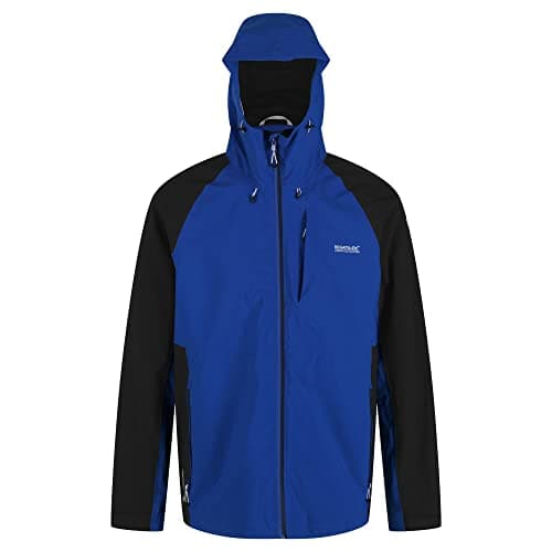 Image of Regatta Mens Britedale Waterproof Jacket Surf Spray/Black S