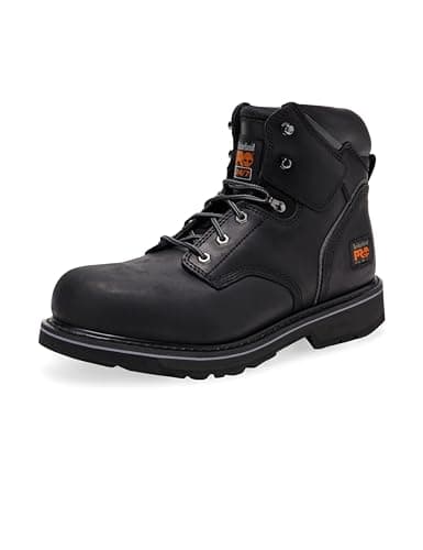 Image of Timberland Pro Men PIT BOSS Inch Steel Safety Toe Industrial Work Shoe BLACK 43