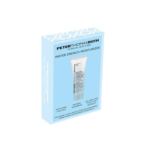 Image of Peter Thomas Roth – On The Go Set Water Drench® Moisturizer 3 × 7.5 ml – Hydrating Face Cream with 30% Hyaluronic Acid – For Smooth, Plump & Radiant Skin – Travel Size