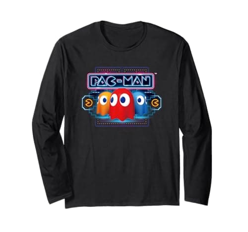 Image of PAC-MAN Long Sleeve T-Shirt