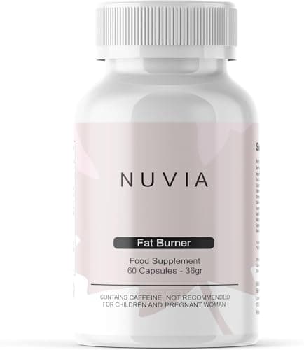 Image of Nuvia – Premium Weight Management Support, Fat Burning & Appetite Control, Vegan Formula – 60 Capsules, 1 Month Supply