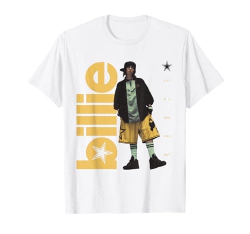 Image of Official Billie Eilish HIT ME Hard and Soft Standing Photo T-Shirt