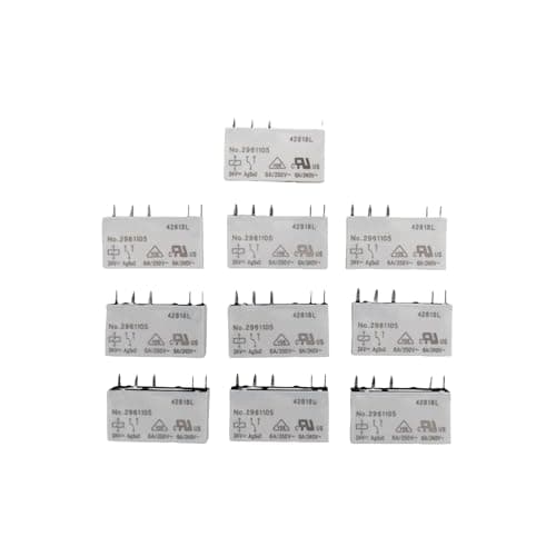 Image of NO.2961105 Phoenix Contact Power Relay 5 Pins 6A 250VAC 24VDC (10)