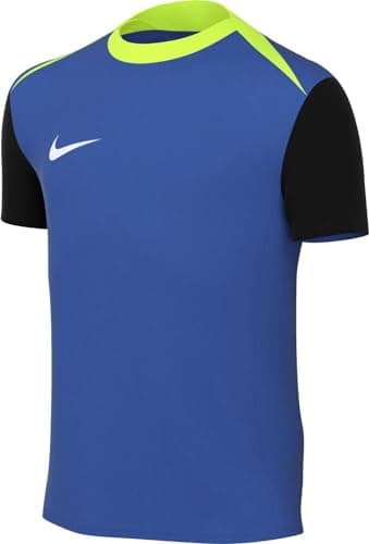 Image of Nike FD7597-463 Dri-FIT Academy Pro 24 SS Top K T-Shirt Unisex Royal Blue/Volt/Black/White Size XL