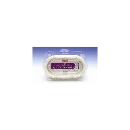Image of 2 X Caroline Packaging Loaf Tin Liners (40) 1lb