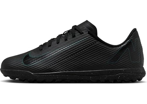 Image of NIKE Boys Jr. Mercurial Vapor 16 Club Sneaker, Black Black Deep Jungle, 1 UK