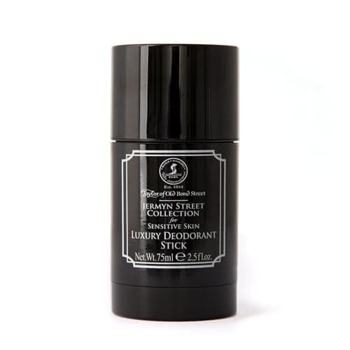 Image of Taylor of Old Bond Street luxury deodorant stick from the Jermyn Street collection. 75ml solid bar. Aluminium free.