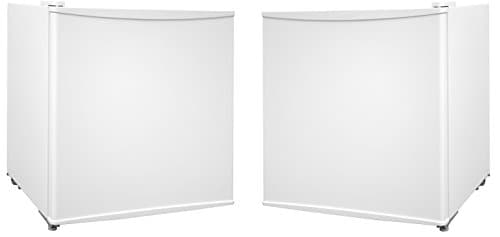 Image of Cookology Table Top Mini Fridge MFR45WH & MFZ32WH Freezer Pack in White