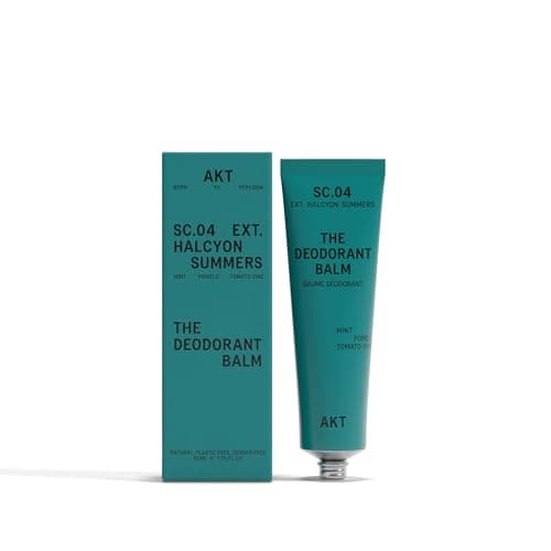 Image of AKT, THE DEODORANT BALM. Award winning, multi-use, natural deodorant. Plastic Free. Gender Free. Aluminium Free. 100% effective — 1 tube lasts up to 3 months. SC.04 HALCYON SUMMERS. 50ml