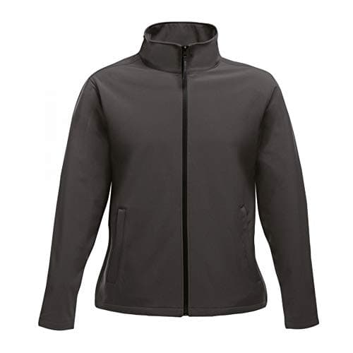 Image of Regatta Professional Womens Ablaze Printable Softshell Jacket, Seal Grey(black), 12 EU