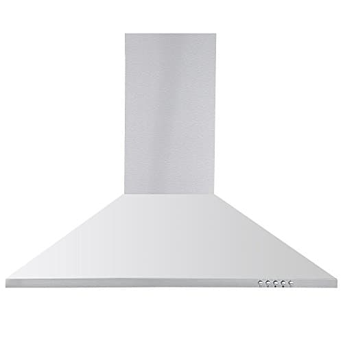 Image of Cookology CH700SS 70cm Chimney Cooker Hood, Stainless Steel Kitchen Extractor Fan