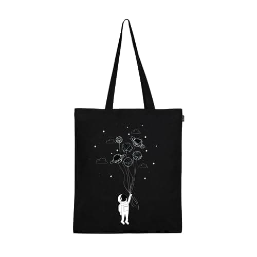 Image of Eco Right Unisex's Stoffbeutel, Tote Bag Aesthetic, Einkaufstasche Canvas Tragetasche & Stofftasche Damen Dead