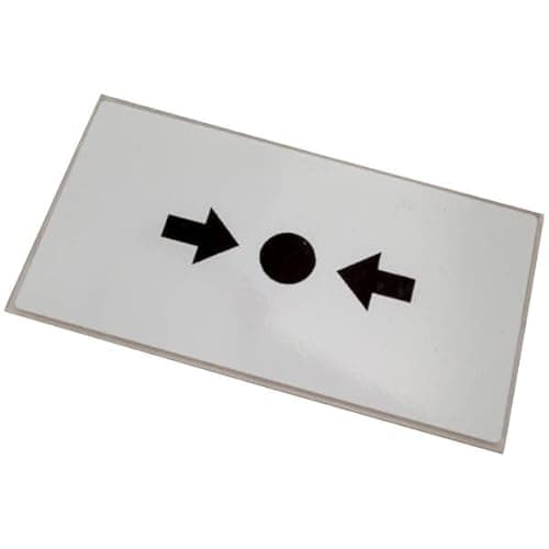 Image of Break Glass Replacement for Fire Alarm Call Points [10 Pack] Fits KAC and all Landscape Call Points