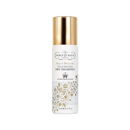 Image of Percy & Reed Session Styling Volumising Dry Shampoo Royal Blossom- Lightweight, Cleanses & Improves Hair Volume. Residue-Free, Gluten-Free, Paraben-Free, Sulphate-Free, Silicone-Free, Vegan - 50ml