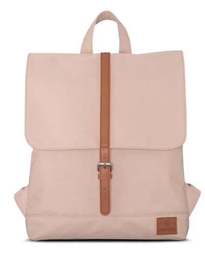 Image of Johnny Urban Backpack Women Pink Brown - Mia - Rucksack from Recycled PET Bottles - Mini Daypack - Water-repellant - 13" Laptop Compartment