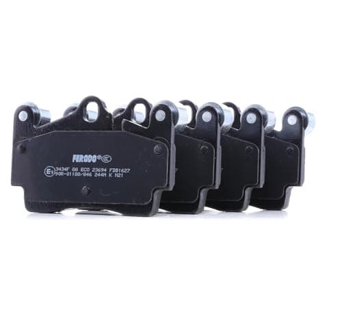 Image of Ferodo FDB1627 Brake Pad Set, disc brake - (set of 4)