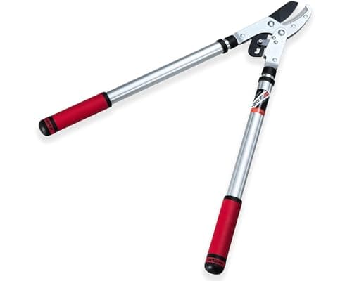 Image of Kimura® Pro Heavy Duty Garden Loppers - Premium Anvil Lopper with Advanced Ratchet Mechanism, Lightweight Telescopic Handles, Japanese SK5 Steel Blades, Extendable Garden Loppers, 650-950mm