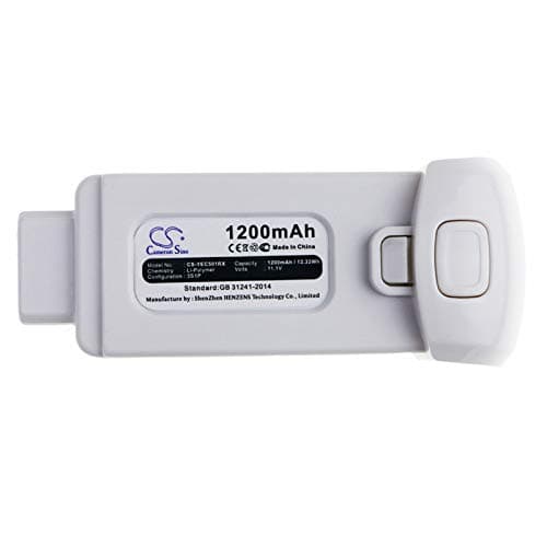 Image of 1200mAh 13.32Wh Battery Replacement for Yuneec Breeze, Breeze 4K fit Part No. FCA105001