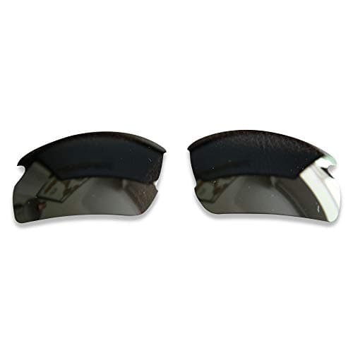 Image of POLARLENS Polarised Replacement Lenses for Oakley Flak Jacket 2.0 - Compatible with Oakley Flak Jacket 2.0 Sunglasses (Black)