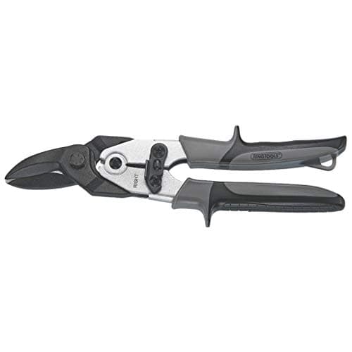 Image of Teng Tools Aviation Tin Snips - Straight/Right Cut Regular Tin Cutting Shears - 491
