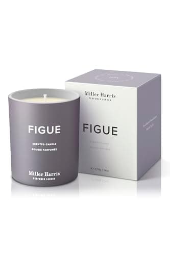 Image of Miller Harris Figue Scented Candle 220g – Natural Wax Luxury Candle | Fragrant & Earthy Fig Fragrance
