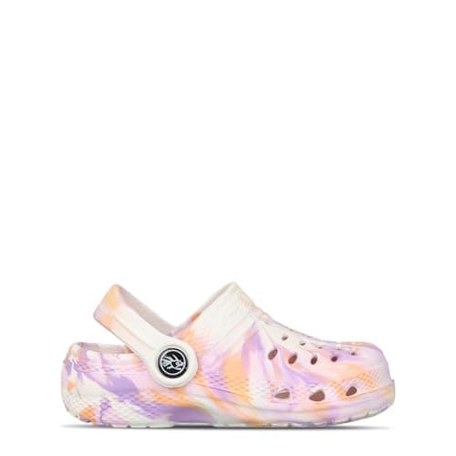 Image of Hot Tuna Kids Cloggs Infants White Swirl 6