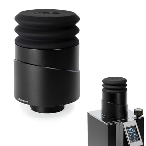 Image of ARO Espresso™ Aluminum Single Dose Hopper with Silicone Bellows and Integrated Anti-Popcorn Baffle | Compatible with Eureka Mignon Grinders