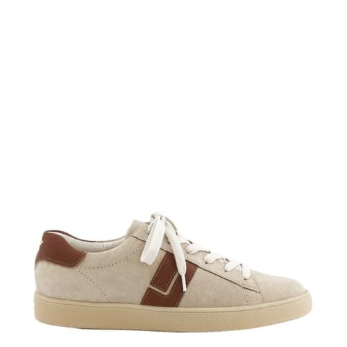 Image of Paul Green Women's Trainers 5464-259 in Brown Suede Leather, brown, 5.5 UK