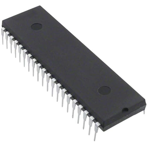 Image of MICROCHIP PIC16F887-I/P 8 Bit Microcontroller, Flash, PIC16F, 20 MHz, 14 KB, 368 Byte, 40 Pins, DIP (1 piece)