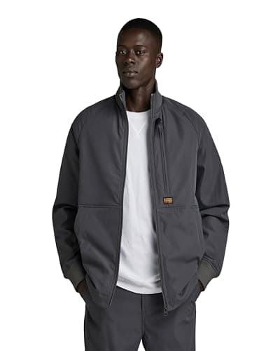 Image of G-Star Men's Track Overshirt, Grey (grey asphalt D24294-D517-G277), M